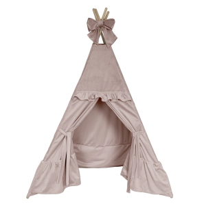 Namiot TIPI dla dzieci VELVET VE2253 | jasny róż