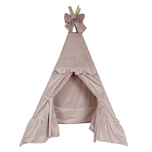 Namiot TIPI dla dzieci VELVET VE2253 | jasny róż