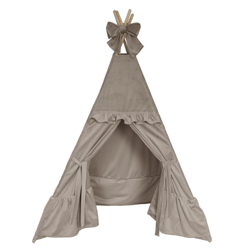 Namiot TIPI dla dzieci VELVET VE2282 | piaskowy