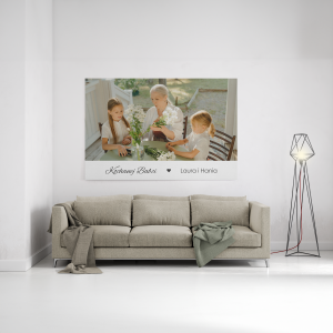 Fotoobraz dla Babci 40 × 60 cm | Twoje zdjęcie i tekst 