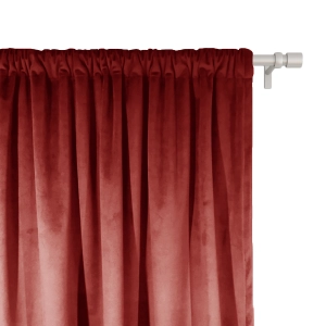 Zasłona VELVET VE2231 | czerwony