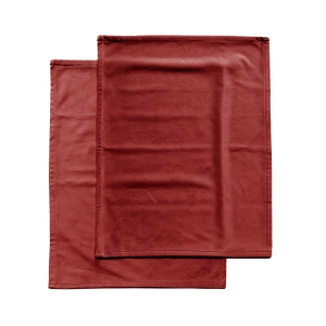 Komplet 2 podkładek pod talerze VELVET VE2231  | czerwony