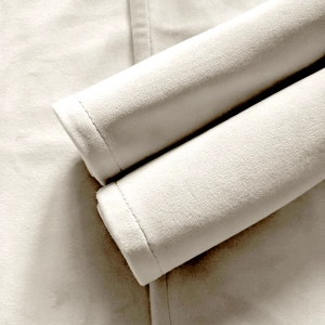 Komplet 4 podkładek pod talerze VELVET VE2250  | kremowy