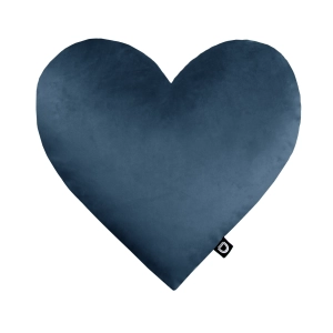 Poduszka VELVET VE2211 | granatowe serce 