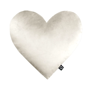 Poduszka VELVET VE2250 | kremowe serce 