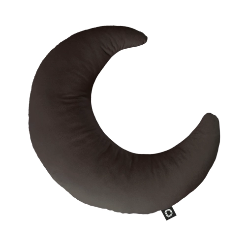 Poduszka księżyc VELVET VE2205 | brązowy