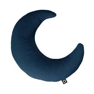 Poduszka księżyc VELVET VE2211 | granat