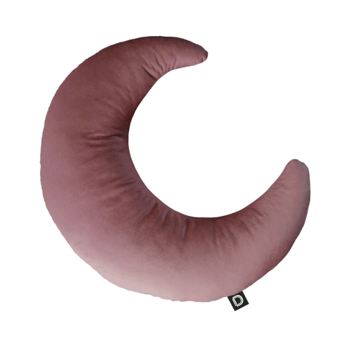 Poduszka księżyc VELVET VE2258 | pudrowy róż 