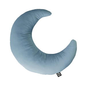 Poduszka księżyc VELVET VE2260 | błękitny