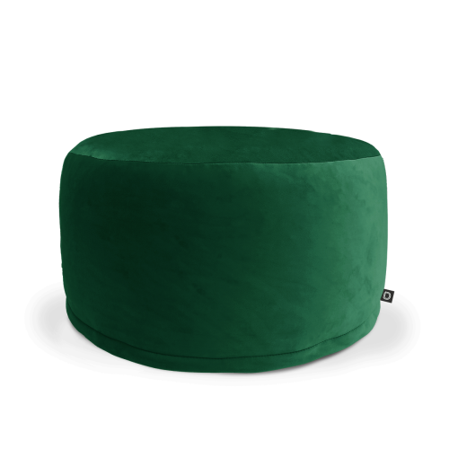Pufa podnóżek VELVET VE2225 | butelkowa zieleń