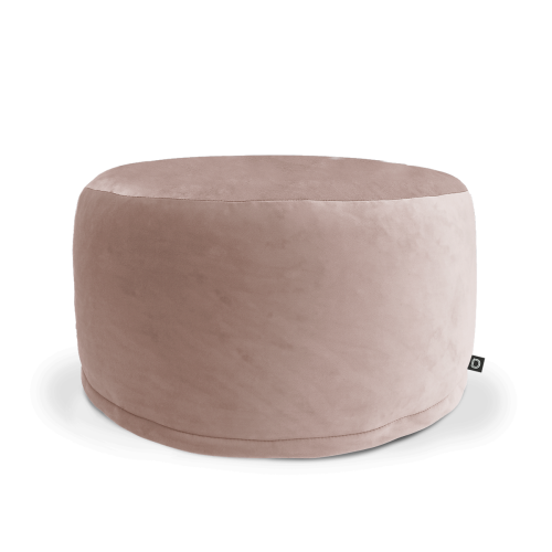 Pufa podnóżek VELVET VE2253 | jasny róż