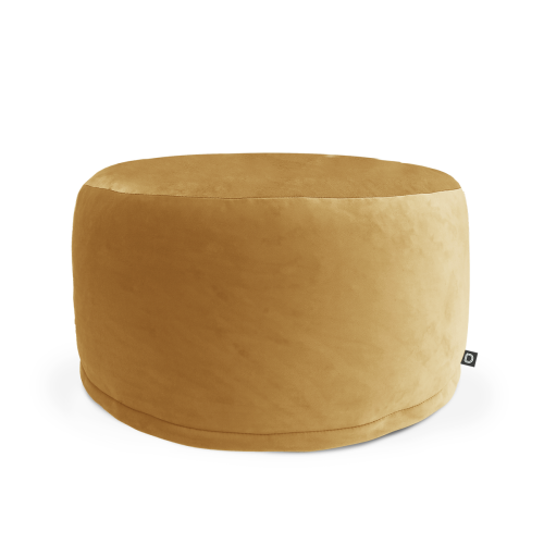 Pufa podnóżek VELVET VE2215 | musztarda