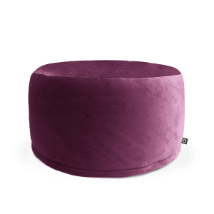 Pufa podnóżek VELVET VE2202 | ciemny fiolet