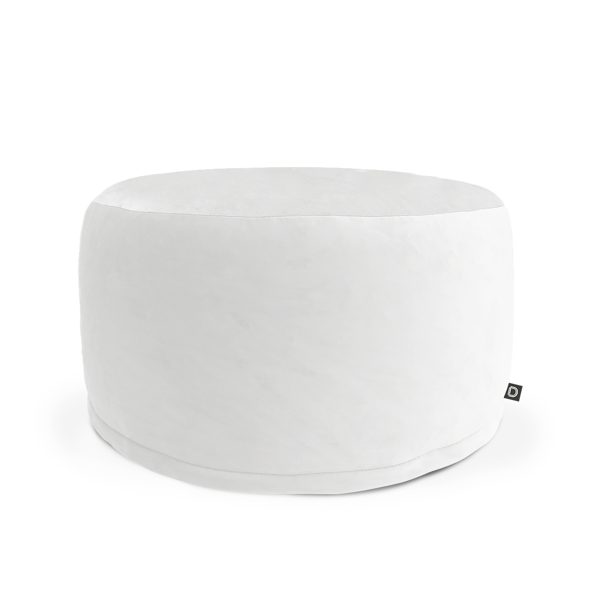 Pufa podnóżek VELVET VE2200 | biały