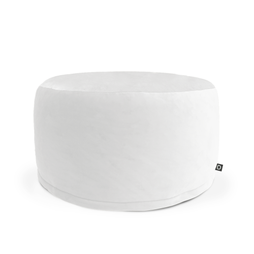 Pufa podnóżek VELVET VE2200 | biały