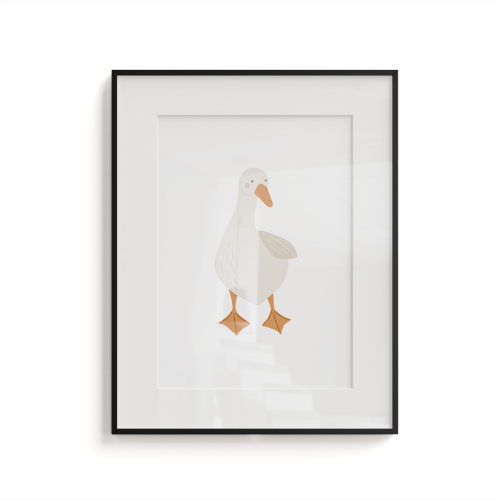 Plakat dla dzieci LOVELY FARM wzór D152 | gąska