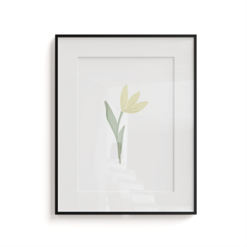 Plakat dla dzieci LOVELY FARM wzór D158 | krokusy
