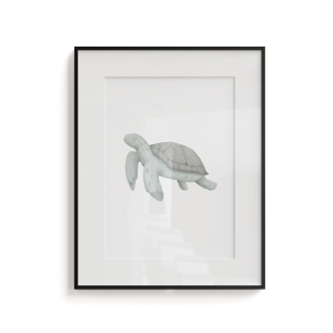 Plakat dla dzieci OCEAN DREAM wzór D127 | żółw 