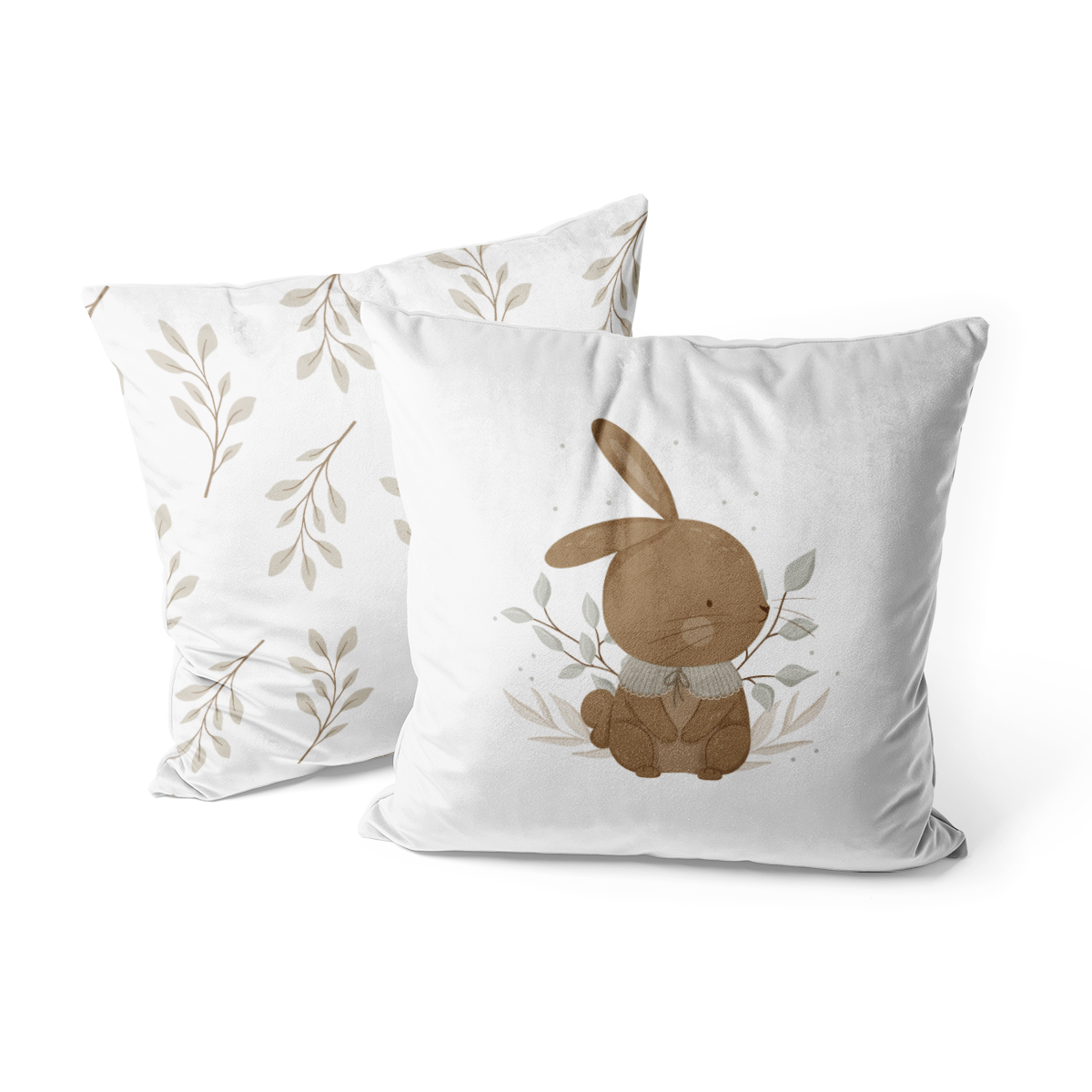 Poduszka dla dzieci BUNNY BLISS wzór D248 | gałązki