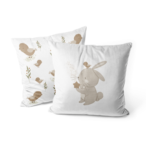 Poduszka dla dzieci BUNNY BLISS wzór D250 | kurczaczki