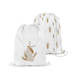 Plecak Worek dla dzieci BUNNY BLISS wzór D246 | marchewki