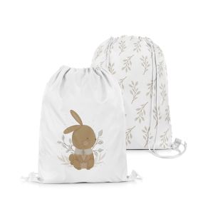 Plecak Worek dla dzieci BUNNY BLISS wzór D248 | gałązki