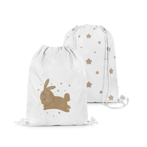 Plecak Worek dla dzieci BUNNY BLISS wzór D249 | gwiezdne zajączki