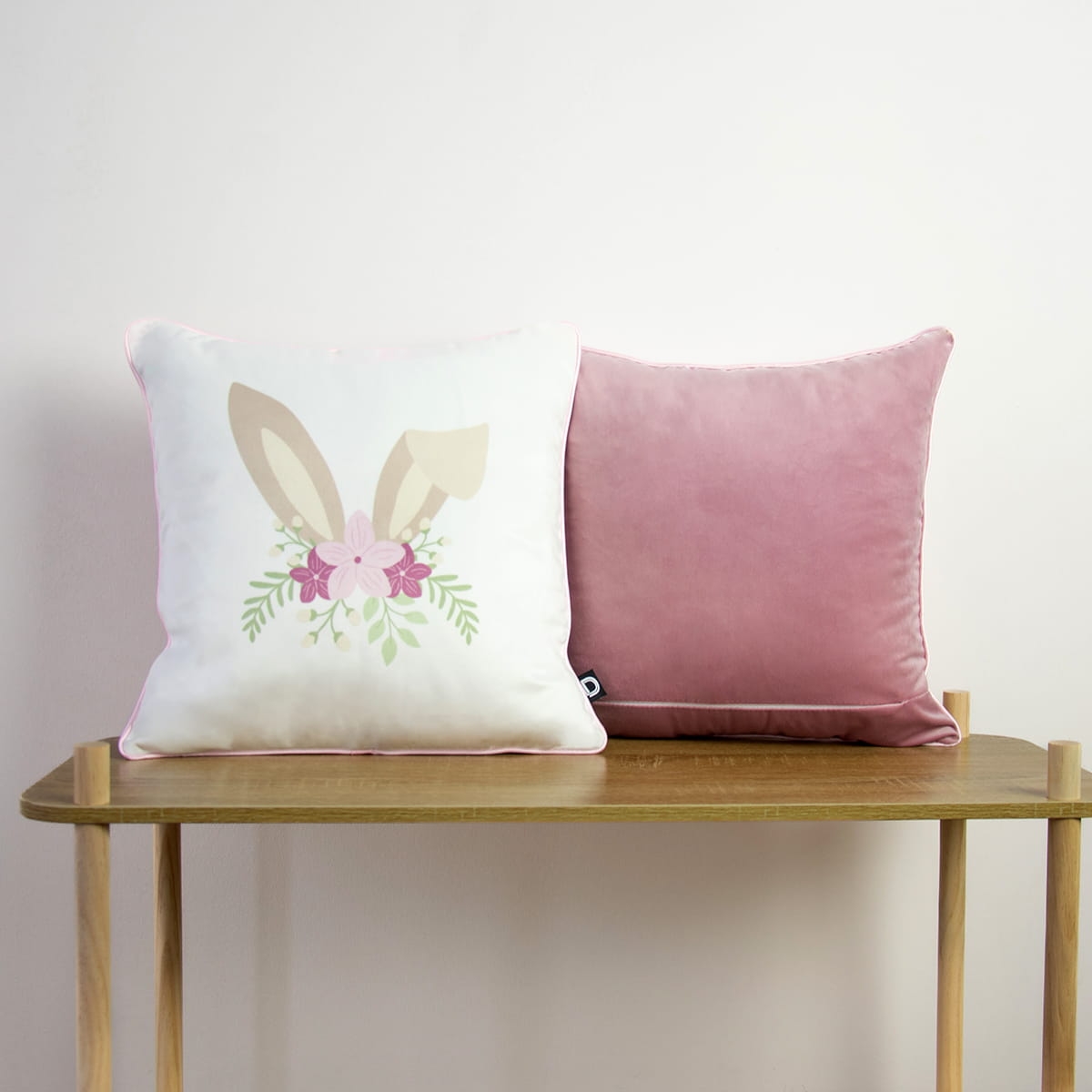 Poduszka EASTER wzór EA07 | przebiśniegi i motyle