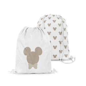 Plecak Worek dla dzieci MICKEY & MINNIE wzór D256  | Mickey na białym tle 