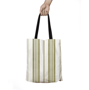 Torba SUMMER wzór SM44 | pasy oliwkowe mieszane