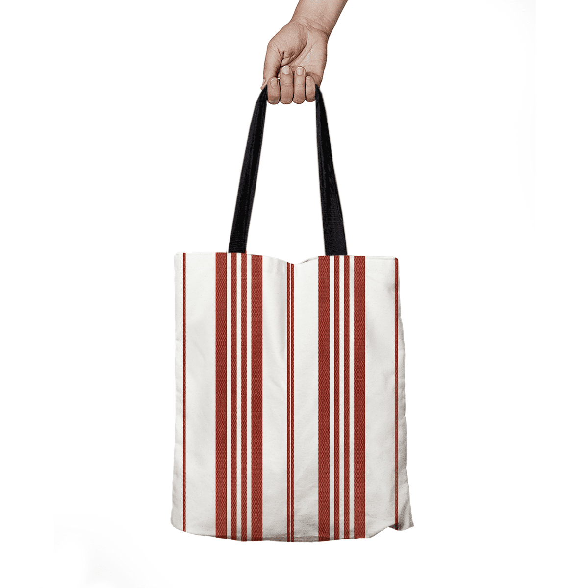Torba SUMMER wzór SM49 | pasy czerwone mieszane