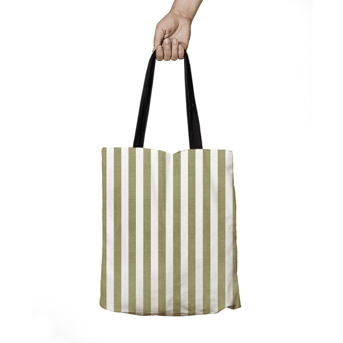 Torba SUMMER wzór SM50 | pasy oliwkowe wąskie
