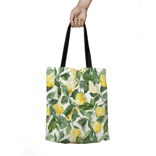 Torba SUMMER wzór SM62 | cytrynowy raj