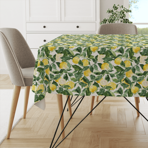 Obrus SUMMER wzór SM62 | cytrynowy raj