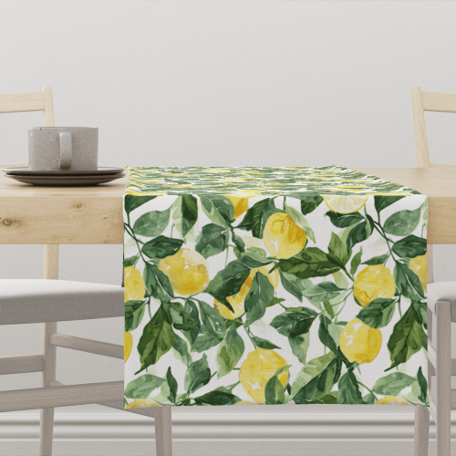 Bieżnik SUMMER wzór SM62 | cytrynowy raj