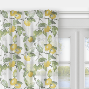 Firana SUMMER wzór SM63 | soczyste cytryny