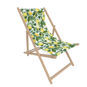 Leżak SUMMER wzór SM62 | cytrynowy raj