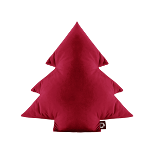 Poduszka choinka VELVET VE2267 | rubinowy