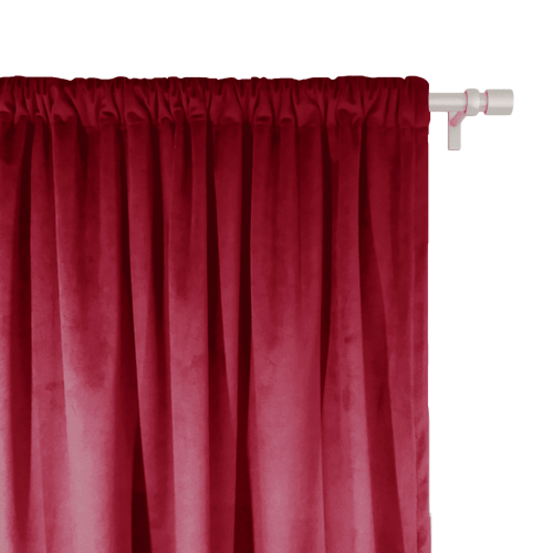 Zasłona VELVET VE2267 | rubinowy