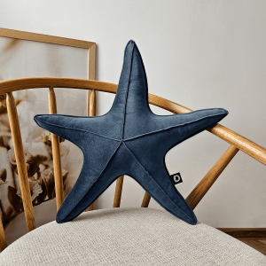 Poduszka rozgwiazda duża VELVET VE2211 | granat