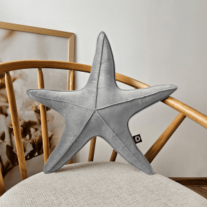 Poduszka rozgwiazda duża VELVET VE2218 | szara