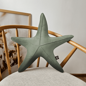 Poduszka rozgwiazda duża VELVET VE2243 | szałwia