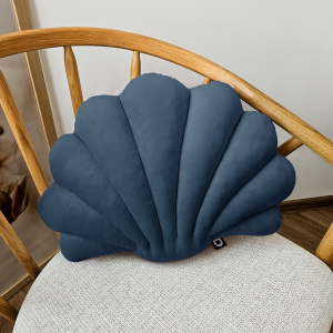 Poduszka muszla VELVET VE2211 | granat