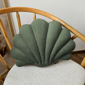 Poduszka muszla VELVET VE2243 | szałwia