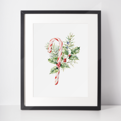 Plakat świąteczny WINTER | słodkie święta