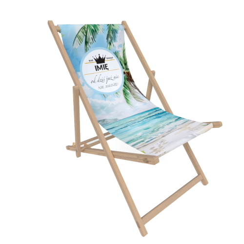 Leżak emeryta wzór EM04  | plaża