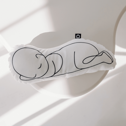 Poduszka NEWBORN wzór NB32 | słodki noworodek