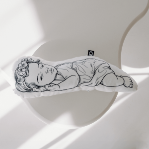 Poduszka NEWBORN wzór NB39 | śliczna dziewczynka