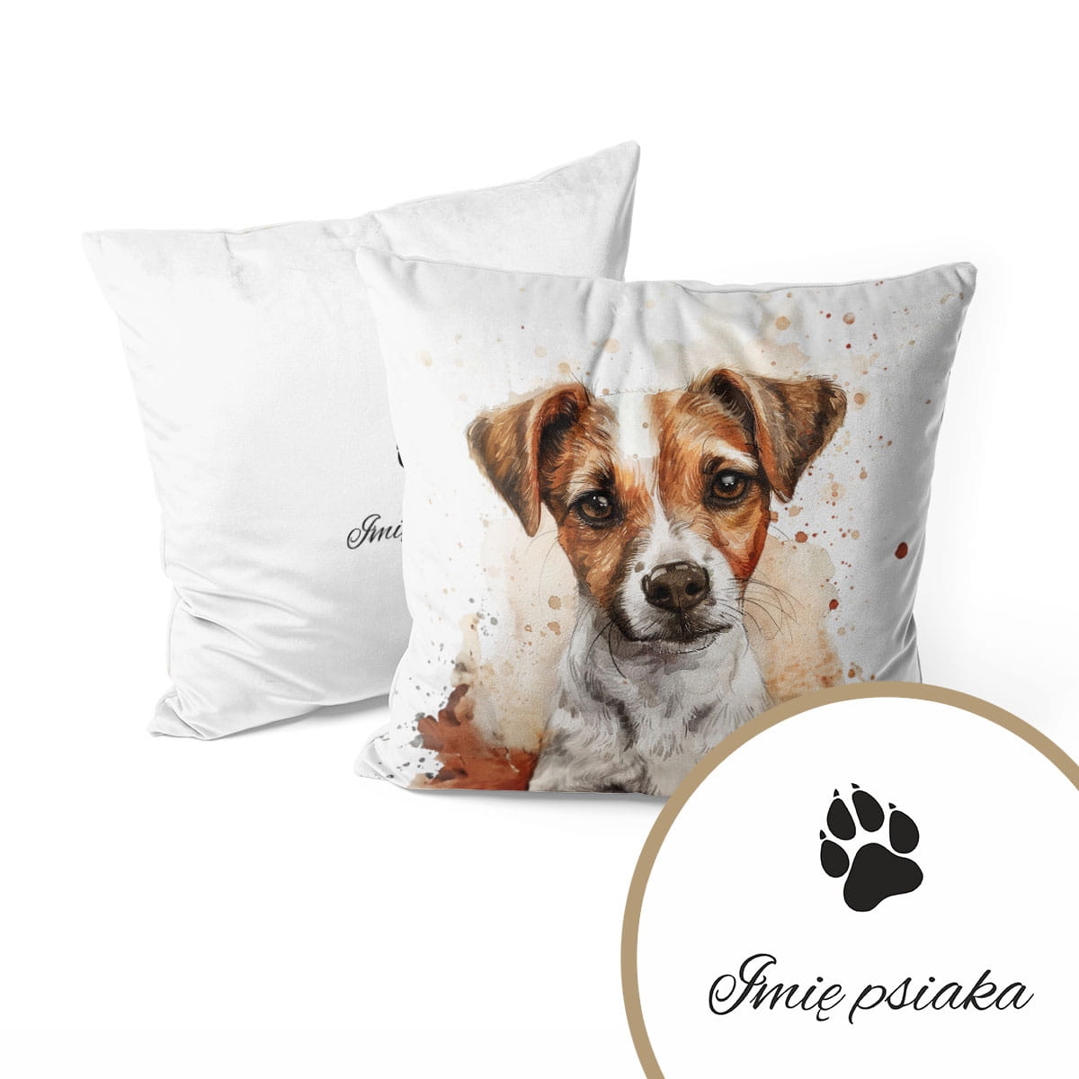 Poduszka dla miłośników zwierząt wzór ZW17 | jack russell terrier