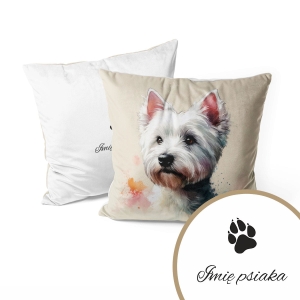 Poduszka dla miłośników zwierząt wzór ZW33 | west highland